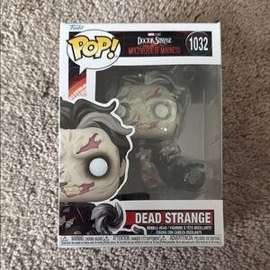 Funko Pop! Dead Strange with Red and White Accents